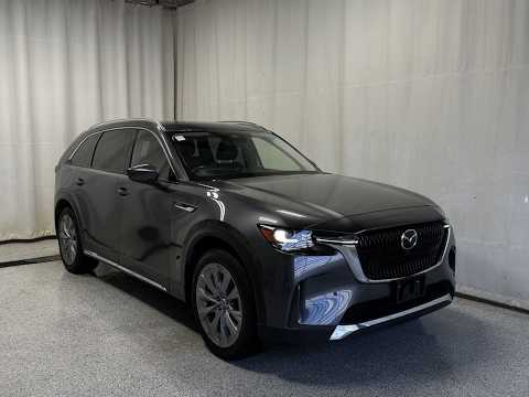 2025 Mazda CX-90 MHEV GT AWD in Gray for sale at Park Mazda in Sherwood Park, AB