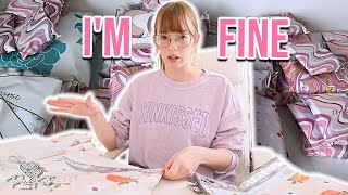 How I really feel about selling merch | PassioKnit Vlog