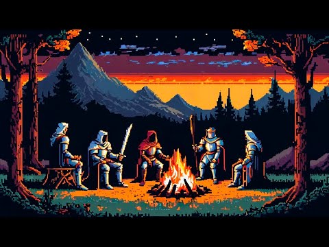 Tomorrow the Battle will be long...So Rest a little at our Bonfire [Medieval Ambient Music]