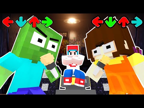 Monster School FNF Challenge – Who Will Win?! (Minecraft Movie Animation) | WOA Minecraft