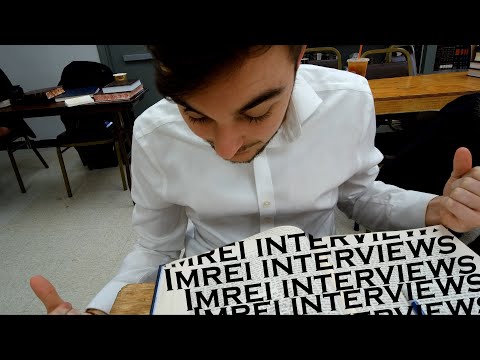 Imrei interviews, Mesivta of Waterbury!! Vlog #9