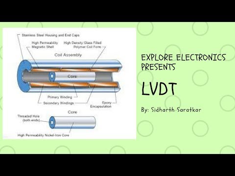 Lvdt/ working/ application/ linear variable differential tra...