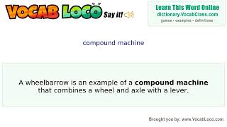 Video thumbnail for compound machine