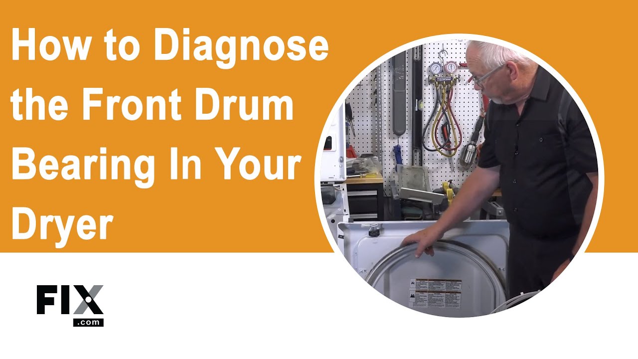 How to Fix the Drum Bearings for a Dryer With a Drum That Won't Spin