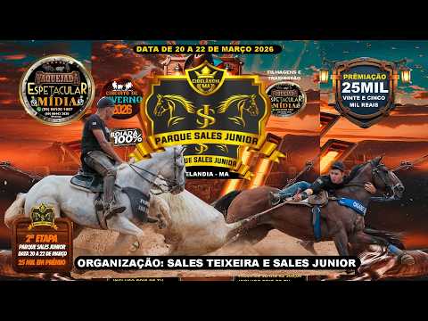 02ª ETAPA DO CIRCUITO DE INVERNO PQ. SALES JUNIOR CIDELANDIA - MA 25MIL REAIS EM PREMIOS