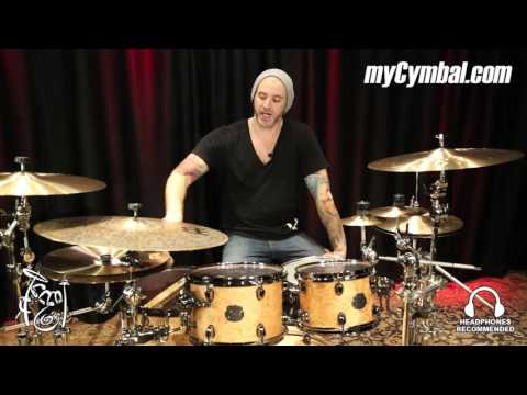 Meinl Byzance Jazz/Byzance Dark Cymbal Stack - 1121/1276g - Played by Matt Halpern (SET-1051716I)