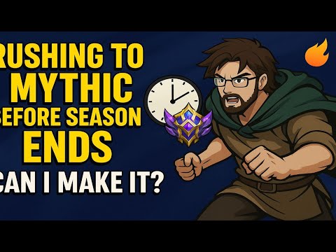 Ich eile zu Mythic, bevor die Saison endet ⏳🔥 Kann ich es schaffen?