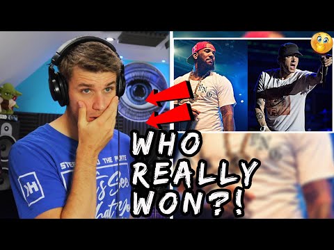 Rapper Reacts to EMINEM VS THE GAME!! | WE AIN'T (THE BREAKDOWN)
