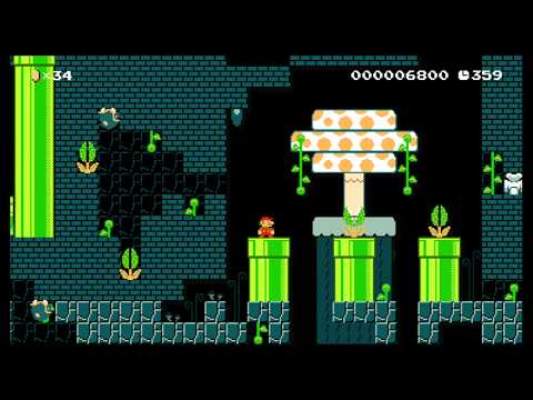 1-2 A Thousand Years later by Hypersonic - SUPER MARIO MAKER - NO COMMENTARY 1be