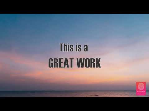 LYRIC VIDEO | A Great Work by Nik Day | FSY 2021