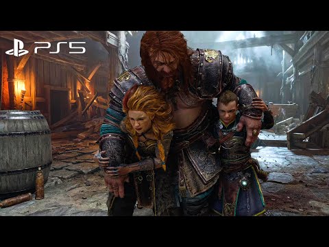 God of War Ragnarok Part 31 SAVING FREYR - PS5 Walkthrough Gameplay