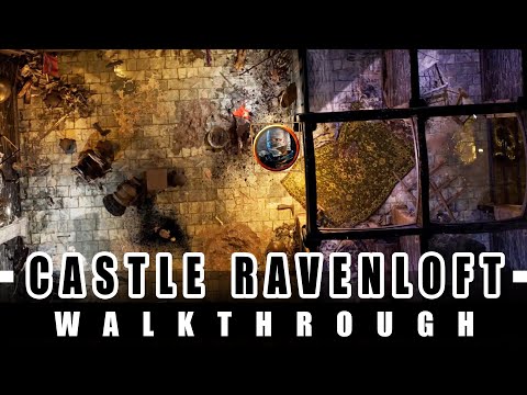 Curse of Strahd: Castle Ravenloft Complete Walkthrough | All Rooms | Spoiler | Beneos Battlemaps