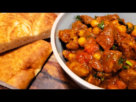 Mermez Tunisian Lamb and Chickpea Stew Recipe | Tunisian Stew Recipe | Sarika R
