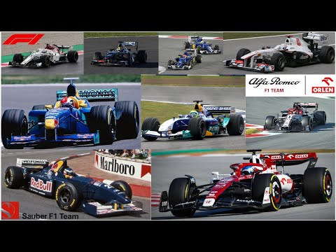 Sauber F1 Team cars (1993 - 2022)