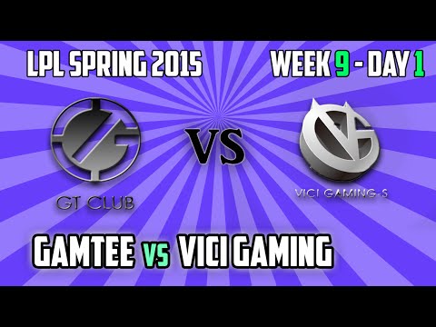 3. Gamtee vs VIci Gaming - Game 1 - Highlights - LPL Spring 2015 - W9D1