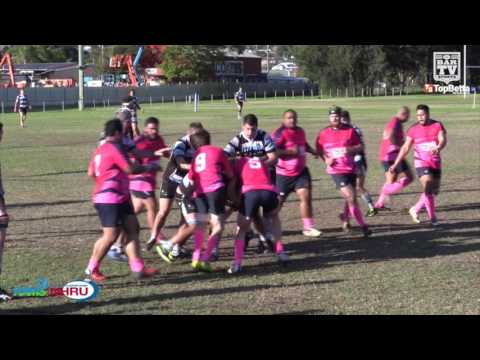 2016 NHRU Round 14 Premier 1 Highlights - Lake Macquarie Roos v Nelson Bay Gropers