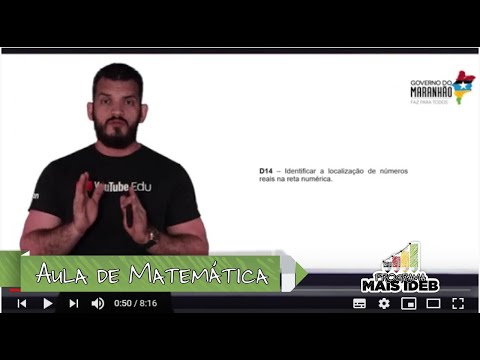 Aula de Matemática | Descritor #06 | Mais Ideb