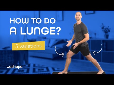 Ausfallschritte für Anfänger // So machst du einen Ausfallschritt