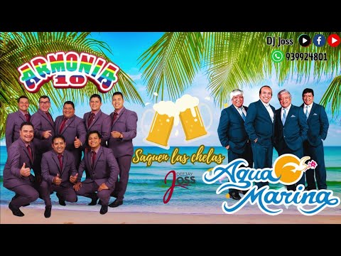 MIX ARMONIA 10 VS AGUA MARINA (LA DUDA, LAGRIMA POR LAGRIMA, HERIDO CORAZON,PALOMA AJENA,MIL AMORES)