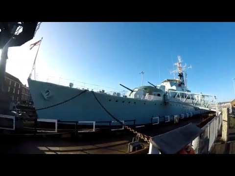HMS Cavalier Walk Through Tour 2018 | Chatham Historic Dockyard | 4k