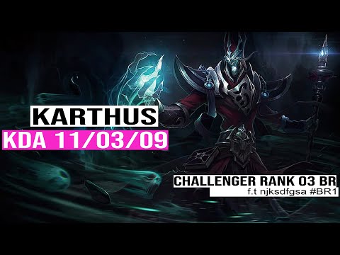 Karthus vs Kayn Jungle | Rank 03 | Challenger BR Patch 14.10 Season 14
