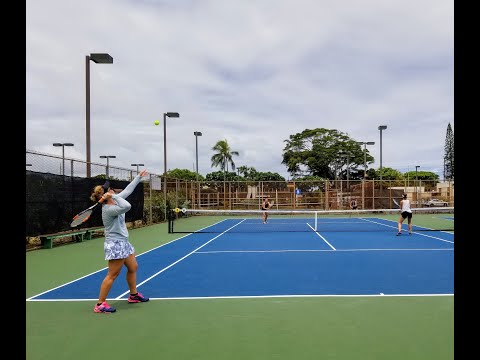 Tournament HIGHLIGHTS - KCTA Kailua Masters Doubles Open 2019