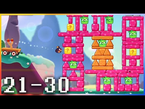 Angry Birds Journey - Gameplay Walkthrough - Levels 21-30