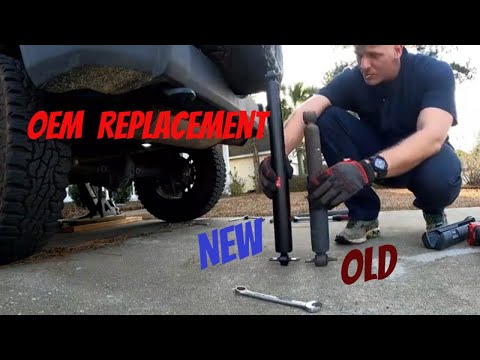 Jeep Wrangler JK Rear Shock Replacement