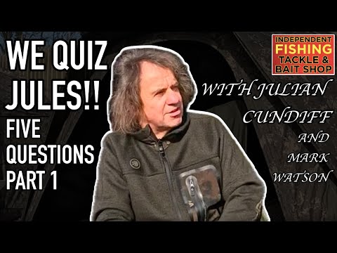 5 Carp Fishing Questions with Julian Cundiff!  Part 1