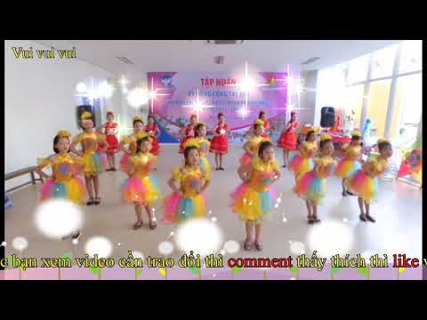 Dân vũ | Em yêu trường em | ca nhac thieu nhi | hát hay - nhảy đẹp