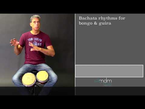 Bachata bongo rhythms (Derecho, Majao, Mambo) Tutorial