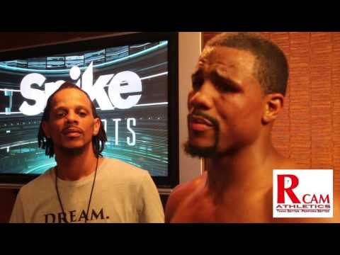 Andre Dirrell Post Fight Win Over Blake Caparello "I WILL BE WORLD CHAMPION"