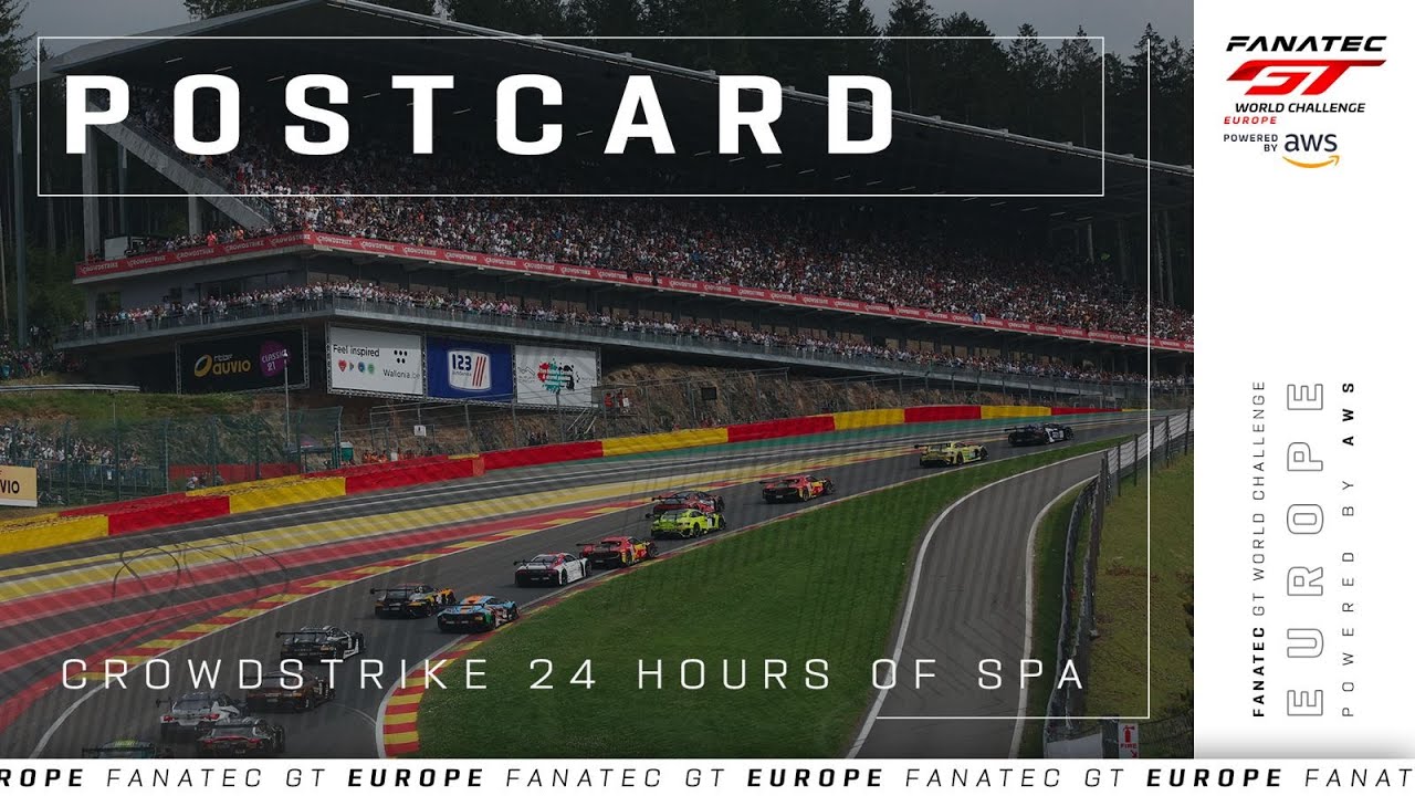 Postcard | CrowdStrike 24 Hours of Spa 2024