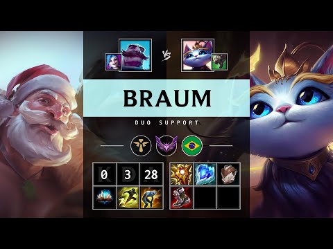 Braum Support vs Yuumi - BR Master Patch 25.13