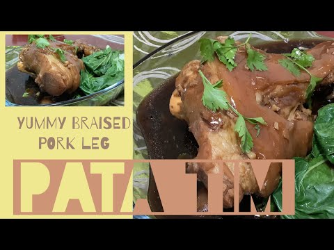 PATA TIM Yummy braised pork leg!