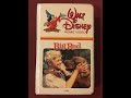 Closing Of Disney S Big Red 1984 1986 Re Print VHS