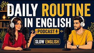 Daily Routine in English | English Speaking Practice & Shadowing Podcast | From Morning to Night