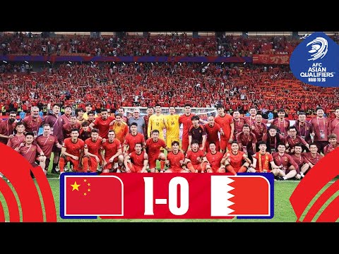 China PR sign off with a last minute win! | China PR - Bahrain | Highlights #AsianQualifiers - RT 26