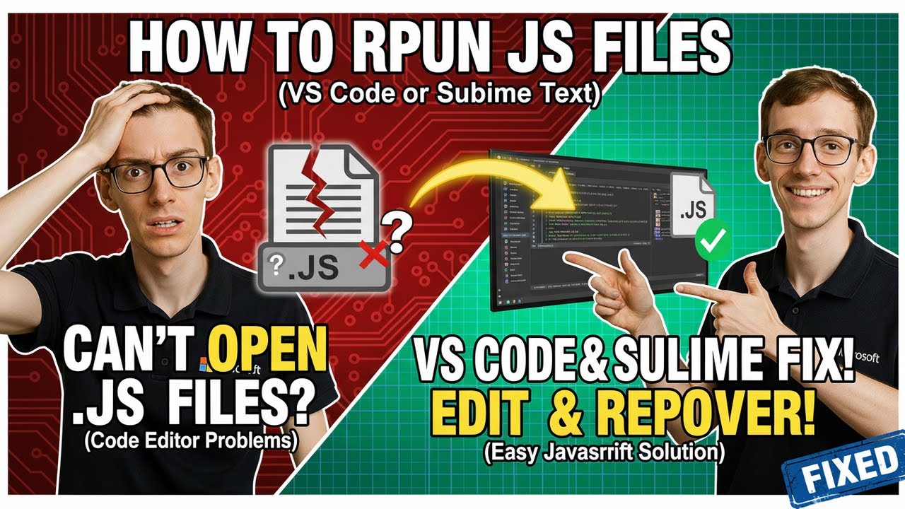 How to Run JS Files (VS Code or Sublime Text)