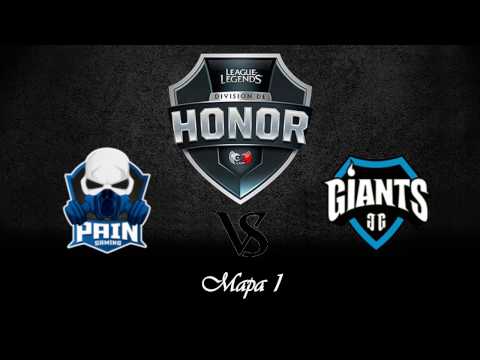 League of Leguends Las Mejores Jugadas del Pain Vs Giants de la Division de Honor.