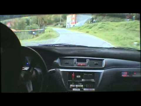 Cameracar Ronde Valtidone 2012 Tinaburri-Tedeschi Lancer Evo IX N4 7°assoluti 1°classe