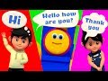Greeting Song Learning Street With Bob The Train Kids Show Cartoons For Children By Kids Tv