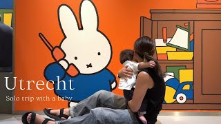 meet Miffy in Utrecht🇳🇱 solo trip with a baby to the Netherlands｜No Plan 3 Days