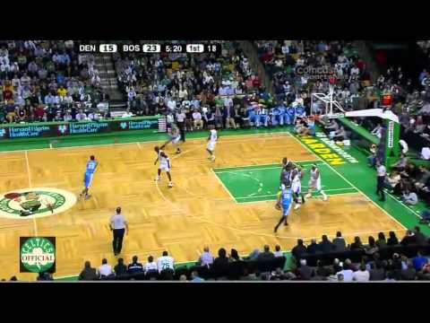 Paul Pierce Highlights vs Denver Nuggets 2007 - 26 points, 5 steals