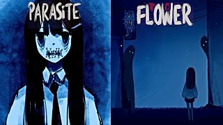 PARASiTE FLOWER - A Innocent Girl Journey To School Safely | Indie Horror Game