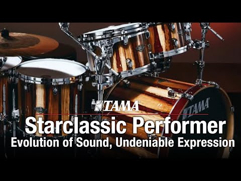 Tama MBS42S-CAR Starclassic Performer Caramel Aurora zestaw perkusyjny 22″/10″/12″/16″, Chrome Hardware