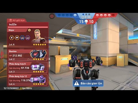 Mech arena/ Fusion cannon !!!! What the heck