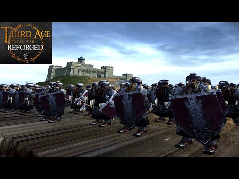 LOND DAER, A PORT TOWN UNDER ATTACK (Siege Battle) - Third Age: Total War (Reforged)