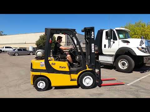YALE GLP050VX 5,000lb LP (Propane) #151F - Forklift for Sale
