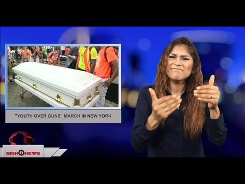 "Youth Over Guns” march in New York (ASL - 6.2.18)